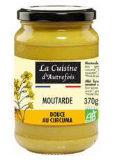 Milder Senf mit Kurkuma BIO 370 g - LA CUISINE D AUTREFOIS